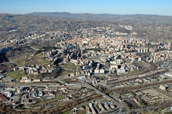 Potenza - Veduta aerea