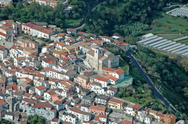 Melfi - Veduta aerea Rapolla- Veduta aerea