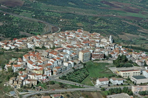 Melfi - Veduta aerea Ripacandida - Veduta aerea